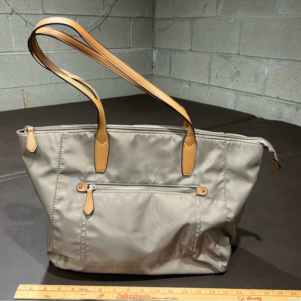 Source Unknown Beige Tote Bag - image 1